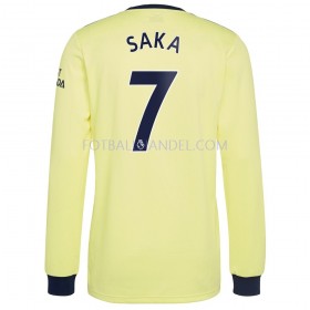 Herre Fotballdrakter Arsenal Bukayo Saka 7 Borte 2021-22 Langermet